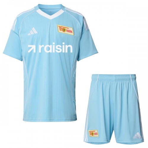 Fotballtrøye Union Berlin Tredjedrakt 2025-26 Kortermet - Barn(+ Shorts) Fotballtrøye Union Berlin Tredjedrakt 2025-26 Kortermet - Barn(+ Shorts)